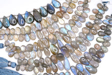Load image into Gallery viewer, (#19-24)高品質　ラブラドライト　スムース　ペアシェイプ
