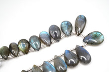Load image into Gallery viewer, (#19-24)高品質　ラブラドライト　スムース　ペアシェイプ

