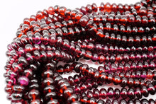 Load image into Gallery viewer, 上質　モザンビークガーネット　スムースロンデル　4.2-5.3mm
