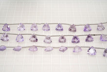 画像をギャラリービューアに読み込む, 宝石質　ピンク　アメシスト　トリリオン　バックカービング
