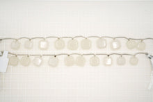 画像をギャラリービューアに読み込む, （2/10pc）　ホワイトオニキス　スクエア　オクタゴン
