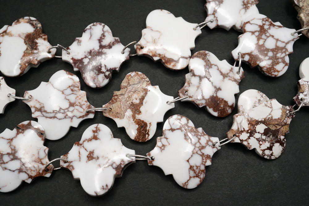 高品質　ワイルドホース　マグネサイト　ダブルホール　アラベスク