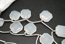 画像をギャラリービューアに読み込む, （2/10pc）　ホワイトオニキス　スクエア　オクタゴン
