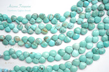 Load image into Gallery viewer, (Half Strand/1 Strand) High Quality Arizona Turquoise Trilliant Cut 10 x 6 x 4mm
