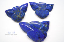 Load image into Gallery viewer, (180 grains or more per row) Small lapis lazuli button cut 2.5 x 1.5 mm
