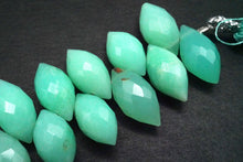 Load image into Gallery viewer, (Half Strand/1 Strand) Fine Large Chrysoprase Chestnut Micro Cut
