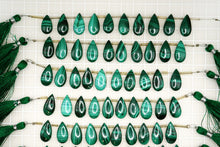 画像をギャラリービューアに読み込む, マラカイト　スムース　ペアシェイプ
