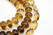画像をギャラリービューアに読み込む, 宝石質　ハニークォーツ　スムース　オーバル　ロンデル
