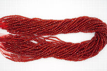 Load image into Gallery viewer, (150 grains per row) High quality rose quartz, small round cut, 2.5mm ball cut
