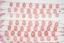 画像をギャラリービューアに読み込む, （M/L）グァバクォーツ　マイクロカット　ファセット　ペアシェイプ　6pc
