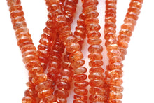 Load image into Gallery viewer, (Half Strand/1 Strand) High Quality Tanzanian Sunstone Large Button Cut 
