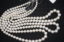 画像をギャラリービューアに読み込む, あこや真珠　41cm　ラウンド　ホワイト　無調色　サイズグラデーション　パール
