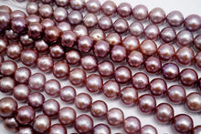 Load image into Gallery viewer, (Random 1 grain sold) High quality freshwater pearl Edison pearl baroque natural color purple pink creo hole
