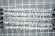 Load image into Gallery viewer, （半連/1連）高品質　ホワイト　ラブラドライト　ブルームーンストーン　ファセットマーキス
