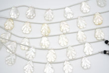 Load image into Gallery viewer, (Half row 10 grains / 1 row 20 grains) Large chocolate moonstone pear shape micro cut
