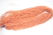 Load image into Gallery viewer, (1 strand 39cm) Natural Pink Coral Yatara Beads [Thin] 4-8.5×1.5-2mm Coral
