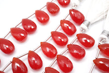 画像をギャラリービューアに読み込む, マイクロカット　カーネリアン　ファセット　ペアシェイプ
