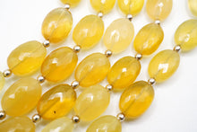 画像をギャラリービューアに読み込む, マイクロカット　イエローオパール　ファセット　オーバル
