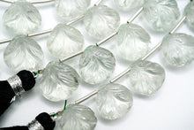 Load image into Gallery viewer, (Half Strand/1 Strand) High Quality Large Green Onyx Flat Chandelier Cut Micro Cut

