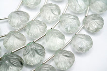 Load image into Gallery viewer, (Half Strand/1 Strand) High Quality Large Green Onyx Flat Chandelier Cut Micro Cut
