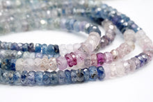 Load image into Gallery viewer, (S/M) Burmese blue sapphire small teardrop cut beads

