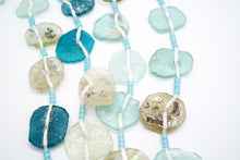 Load image into Gallery viewer, (Half row 10 grains / 1 row 20 grains) Large chocolate moonstone pear shape micro cut
