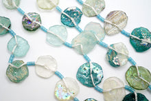 Load image into Gallery viewer, (Half row 10 grains / 1 row 20 grains) Large chocolate moonstone pear shape micro cut
