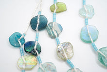 Load image into Gallery viewer, (Half row 10 grains / 1 row 20 grains) Large chocolate moonstone pear shape micro cut
