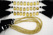 Load image into Gallery viewer, (Half row 11 grains / 1 row 28 cm 23 grains) White Moonstone Oval Faceted Micro Cut
