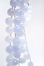 Load image into Gallery viewer, (Half row 11 grains / 1 row 28 cm 23 grains) White Moonstone Oval Faceted Micro Cut
