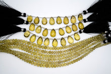 Load image into Gallery viewer, (Half row 11 grains / 1 row 28 cm 23 grains) White Moonstone Oval Faceted Micro Cut
