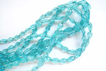 Load image into Gallery viewer, (Half Strand/1 Strand) Fine Sky Blue Apatite Beads Smooth Rondelle
