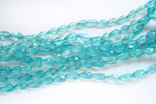 Load image into Gallery viewer, (Half Strand/1 Strand) Fine Sky Blue Apatite Beads Smooth Rondelle
