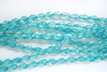 Load image into Gallery viewer, (Half Strand/1 Strand) Fine Sky Blue Apatite Beads Smooth Rondelle
