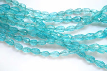 Load image into Gallery viewer, (Half Strand/1 Strand) Fine Sky Blue Apatite Beads Smooth Rondelle
