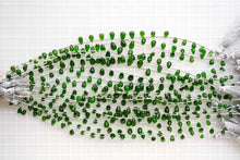 Load image into Gallery viewer, (Half Strand/Single Strand) Rare Stone Chrome Diopside Chip Sazare
