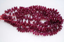 Load image into Gallery viewer, (No.1-5) High Quality Longido Unheated Ruby Plain Pear Shape
