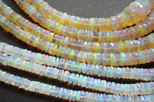 Load image into Gallery viewer, (S/M/L, 1 Strand) Fine Ethiopian Precious Opal Brown Smooth Rondelle
