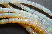 Load image into Gallery viewer, (S/M/L, 1 Strand) Fine Ethiopian Precious Opal Brown Smooth Rondelle
