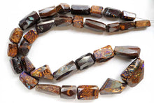 Load image into Gallery viewer, (S/M/L, 1 Strand) Fine Ethiopian Precious Opal Brown Smooth Rondelle
