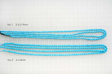 Load image into Gallery viewer, (1 row) Sleeping Beauty Turquoise Small Tumble 4-5.5mm ＠30
