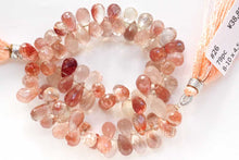 Load image into Gallery viewer, (19-22 grains per row) Fine Oregon Sunstone Rough Drop Beads
