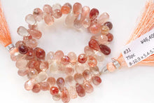 Load image into Gallery viewer, (19-22 grains per row) Fine Oregon Sunstone Rough Drop Beads
