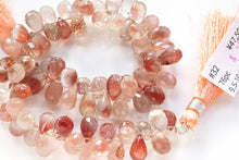 Load image into Gallery viewer, (19-22 grains per row) Fine Oregon Sunstone Rough Drop Beads
