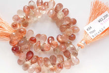 Load image into Gallery viewer, (19-22 grains per row) Fine Oregon Sunstone Rough Drop Beads
