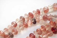 Load image into Gallery viewer, (19-22 grains per row) Fine Oregon Sunstone Rough Drop Beads
