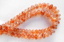 Load image into Gallery viewer, (Half Strand/1 Strand) High Quality Tanzanian Sunstone Large Button Cut 
