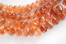 Load image into Gallery viewer, (Half Strand/1 Strand) High Quality Tanzanian Sunstone Large Button Cut 
