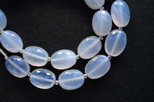 Load image into Gallery viewer, (Half row 11 grains / 1 row 28 cm 23 grains) White Moonstone Oval Faceted Micro Cut
