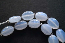 Load image into Gallery viewer, (Half row 11 grains / 1 row 28 cm 23 grains) White Moonstone Oval Faceted Micro Cut
